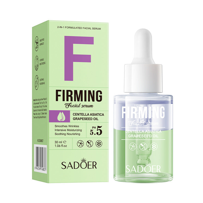 Cross-border Grape Seed Oil Centella Asiatica Double Layer Essence30ml Skin care essence liquid wholesale from foreign trade manufacturer