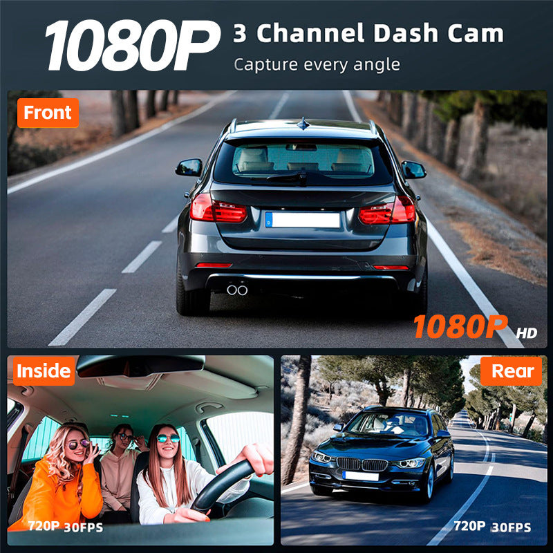 Sanlu Driving Recorder New Model3Touchscreen WIFI Vehicle-Mounted Surveillance Night Vision1080P Hd Camera