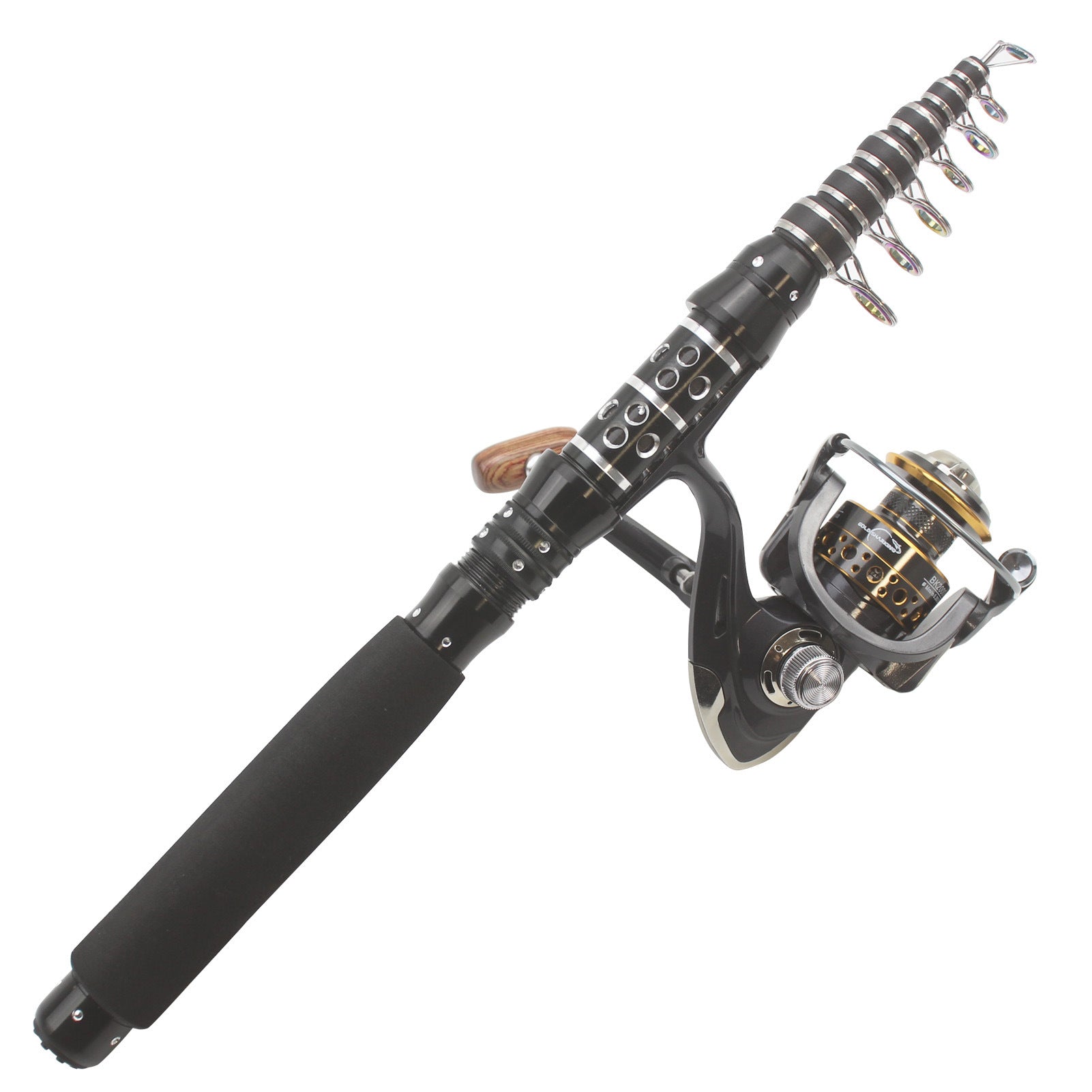 Ultra-short Ultra-hard Rock Fishing Rod Short Section Small Sea Rod Can Be Used FBA Overseas Warehouse Fishing Gear Set European and American Rods