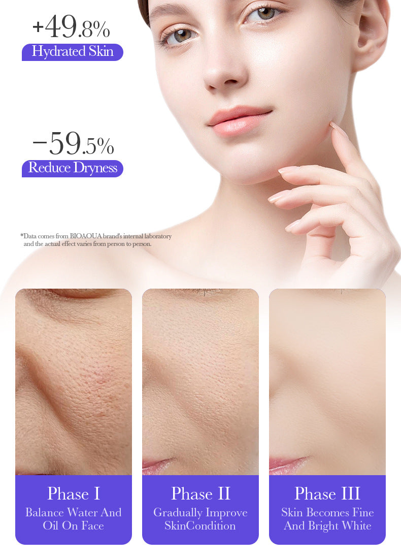 VC Whitening Mask BIOAOUA Vitamin C Hydrating, moisturizing, and brightening skin tone cross-border wholesale