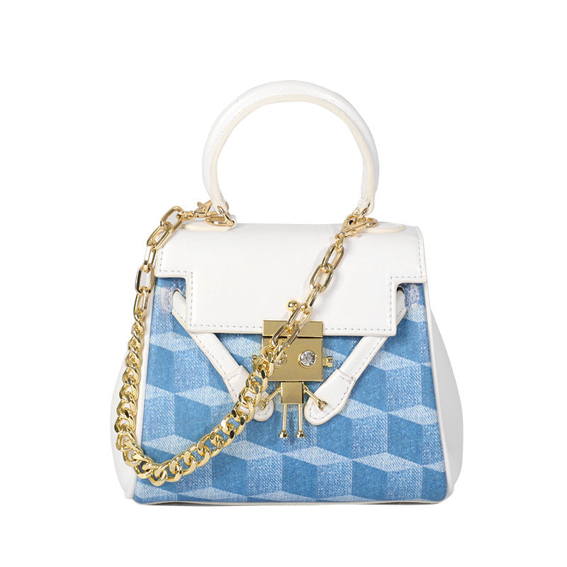 Internet Celebrity Kelly Small Square Bag for Women, Fashionable New Simple Handbag, Student Shoulder Crossbody Bag, Trendy Women's Bag Wholesale