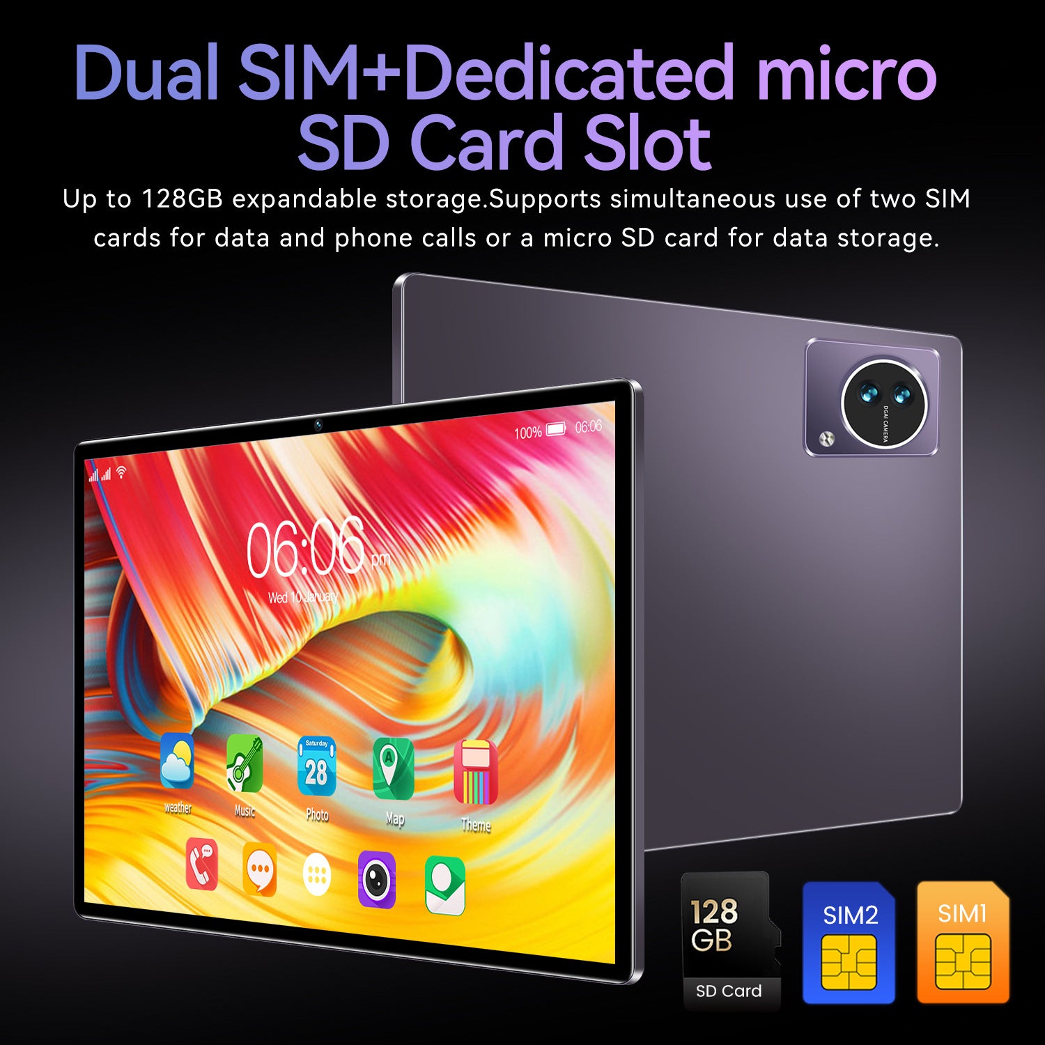 New V10 Smart Tablet PC10Inch High-Definition Large Screen Shopee E-commerce