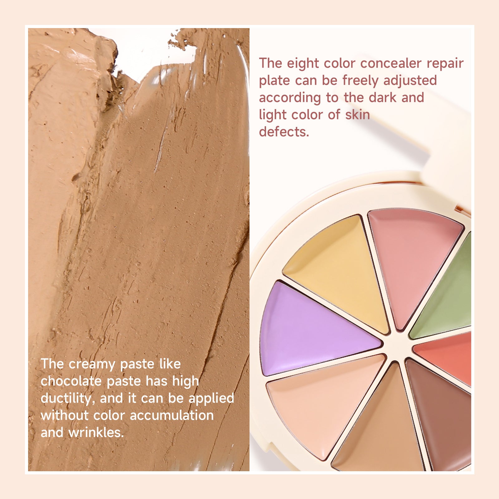 Exclusive Supply sheloves Concealer Cover Acne Marks, Spots, Dark Circles, Contouring Foundation Cream Concealer Palette