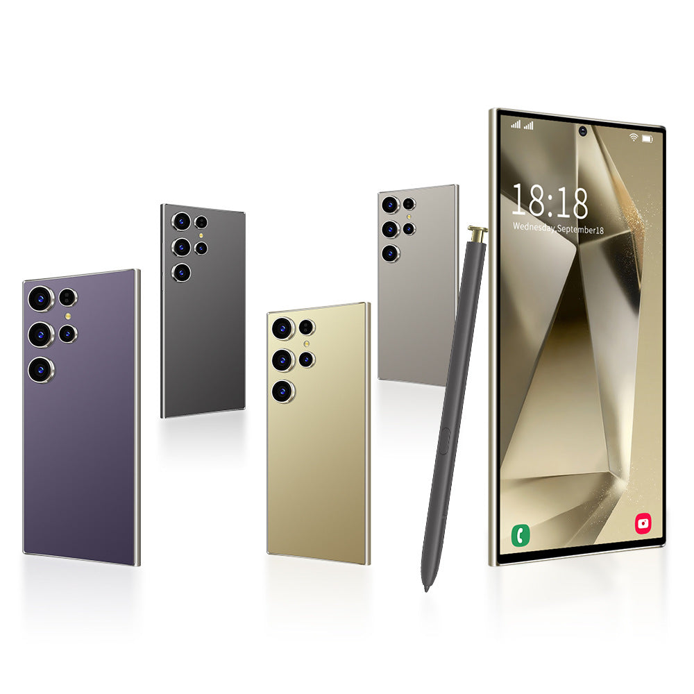Mobile Phone S24 Ultra Built-in pen130010,000 Pixels16+1T Really perforated7 .3Inch(Popular)