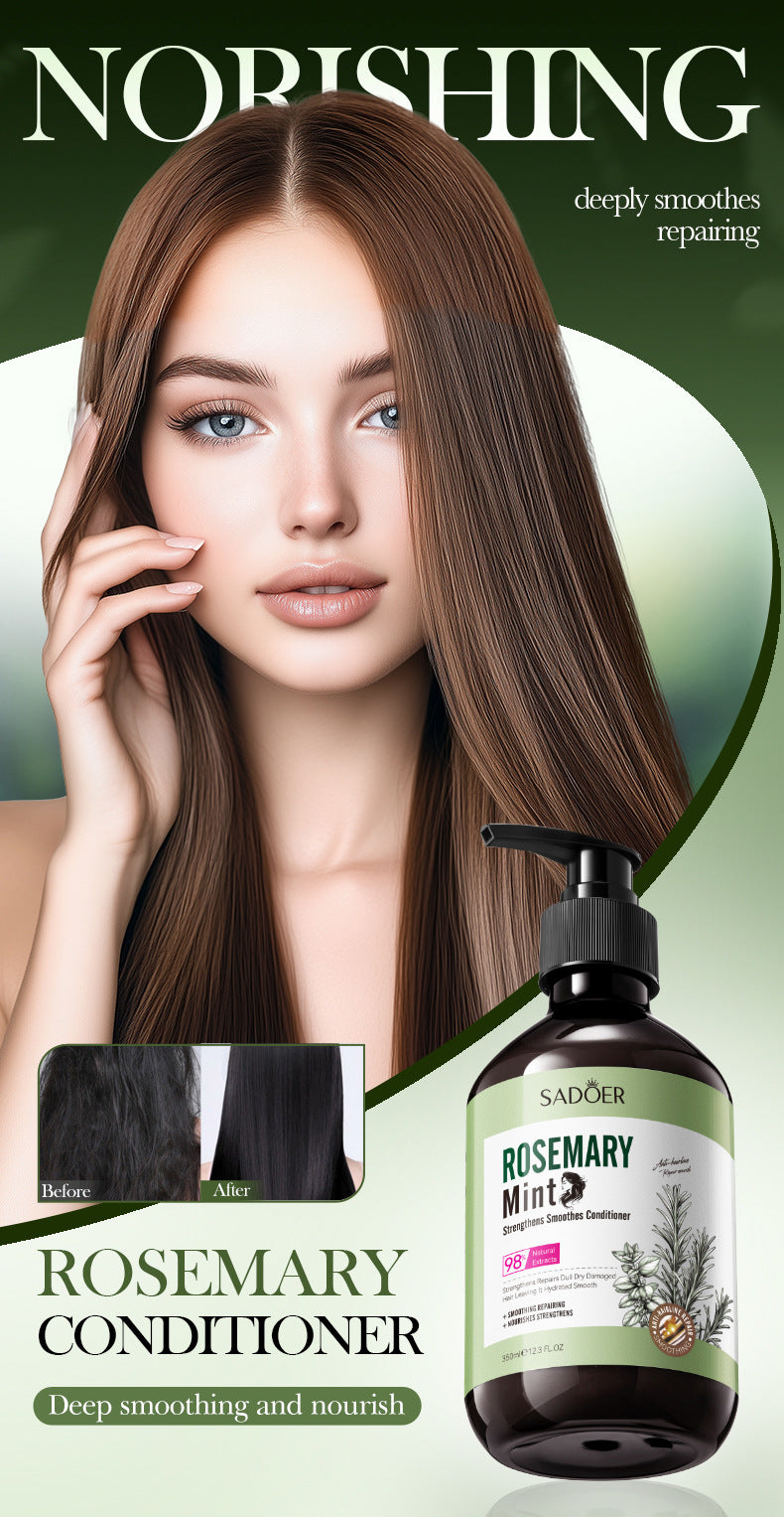 Peppermint Rosemary Essential Oil SADOER Strong and Smooth Conditioner Cross-Border Wholesale