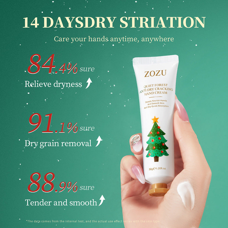 Full English Christmas Hand Cream Set ZOZU Refreshing Moisturizing Hand Cream Gift for  Wholesale