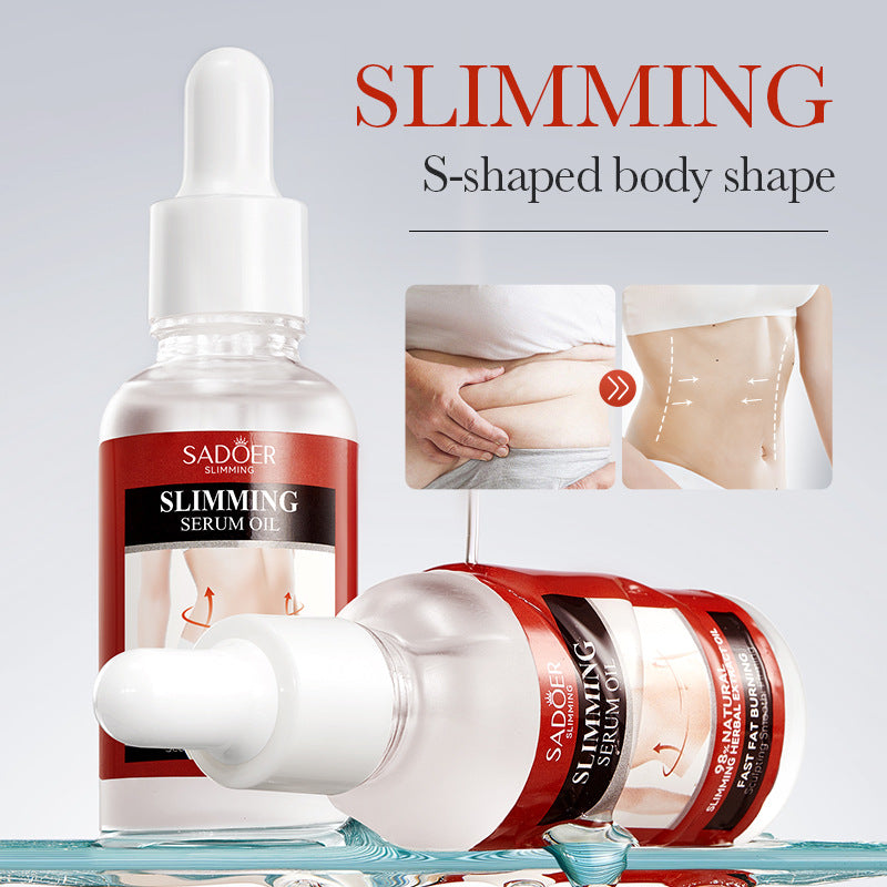 Full English Shaping Essence Oil30mlSADOER Slimming Body Shaping Firming Body Massage Cream  Wholesale