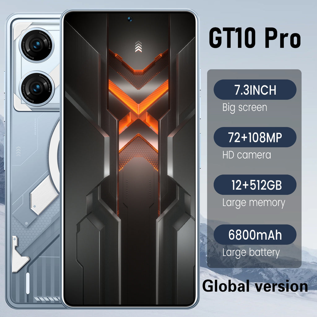 GT10 Pro Original Smartphone In Stock12+512G Android Phone Source Factory AliExpress