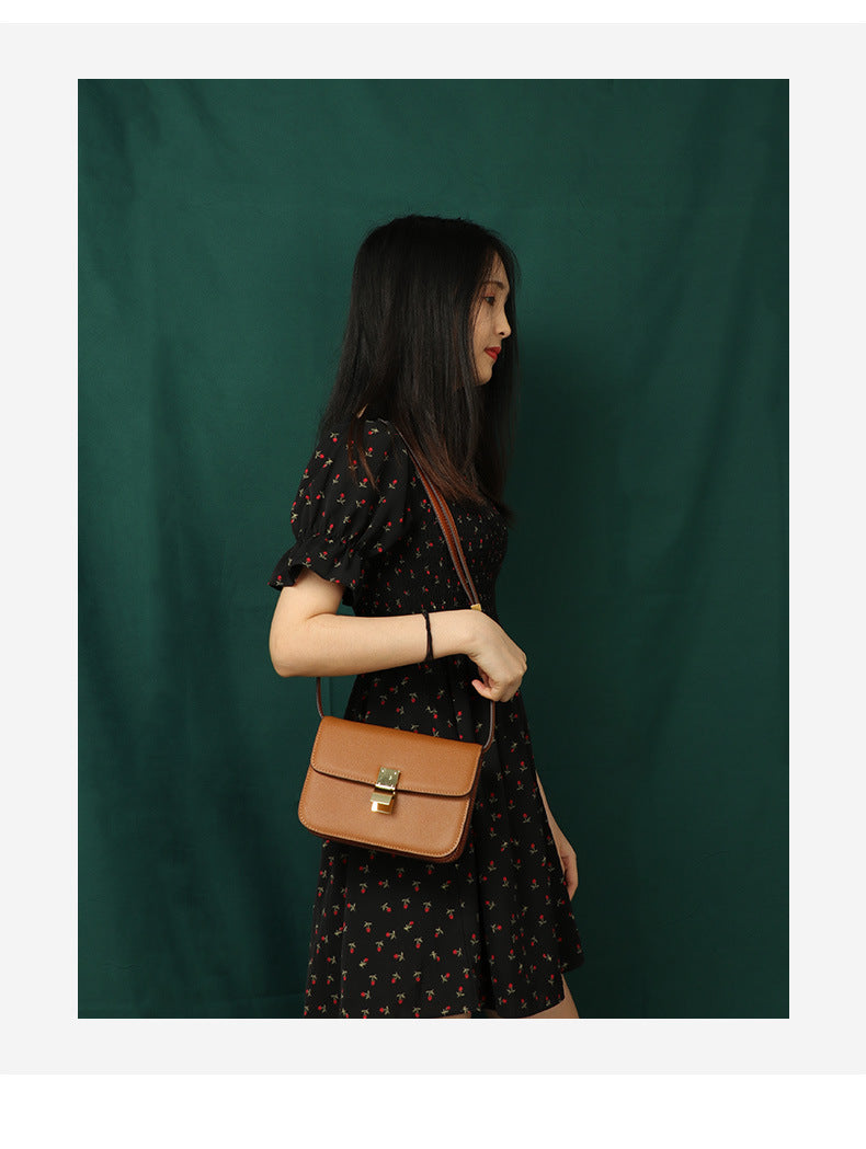 High Quality Small Bag Women2024Autumn and Winter New Trendy Crossbody Bag Elegant Single Shoulder Underarm Small Square Bag