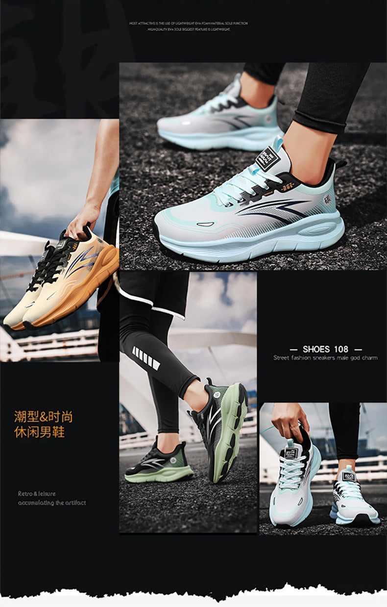 Large Size Fashion Leather Waterproof Rubber Non-Slip Wear-Resistant Sports Shoes with Fleece Lining and Thickened Warmth for Men