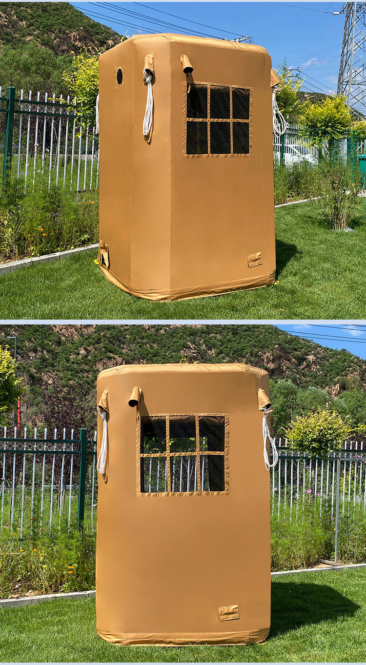 Middle East Inflatable Tent Outdoor Portable Mobile Toilet Tent Rainproof Dustproof Arabian Camping Tent