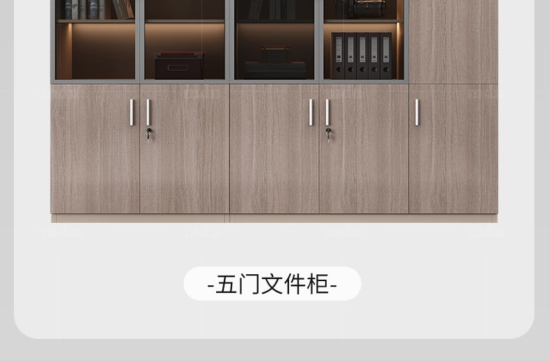 Office Desk Boss Desk and Chair Set Manager Supervisor Light Luxury High-End Office Desk and Chair Set Executive Office Desk