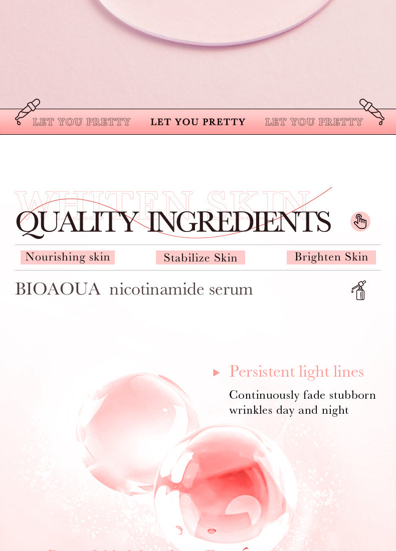 BIOAOUA Essence Series Hydrating and Nourishing Vitamins C Essence  Foreign Trade Factory Direct Sales