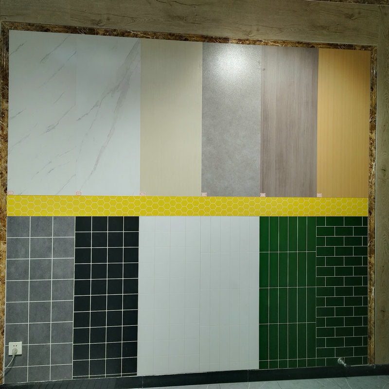 New Arrival Interior Decoration Easy Install Waterproof Pvc Plastic Stone Spc Marble Wall Panel
