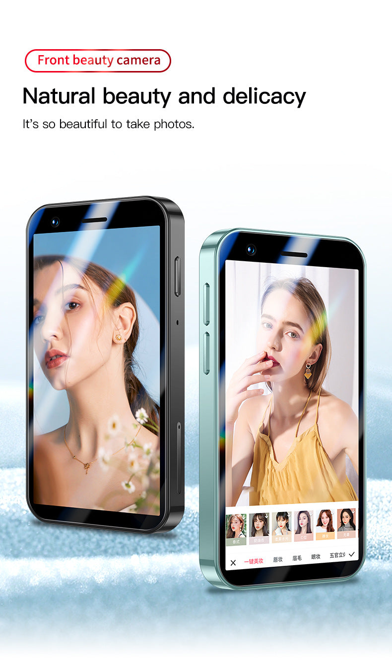 Hot Sale F8 Pro Mini Mobile Phone Dual Sim Quad Core Google Store Android Smart Small Phone(Popular)