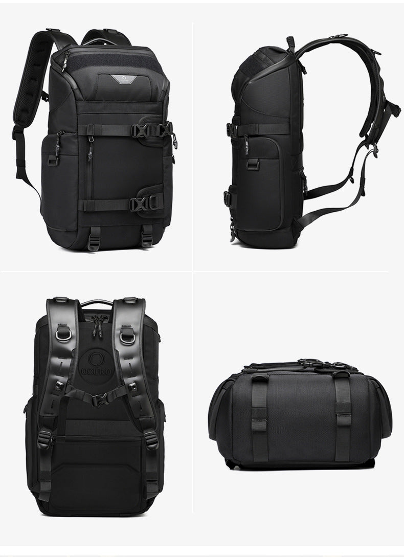 OZUKO Tactical Backpack Men's Computer Bag Waterproof Camouflage Large Capacity Outdoor Sports Cycling Commuting Backpack