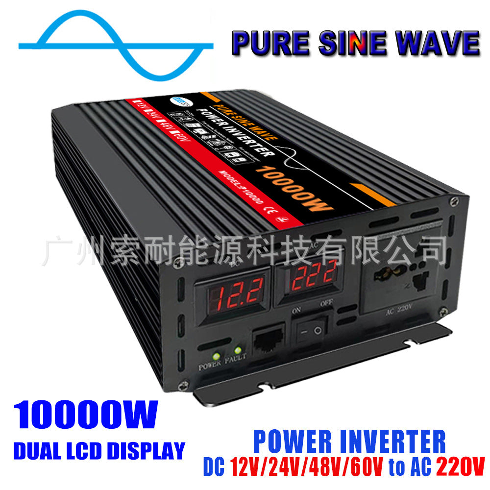 Car-mounted Pure Sine Wave Inverter800W Outdoor Converter Adapter12V24V48V60V Turn110V220V