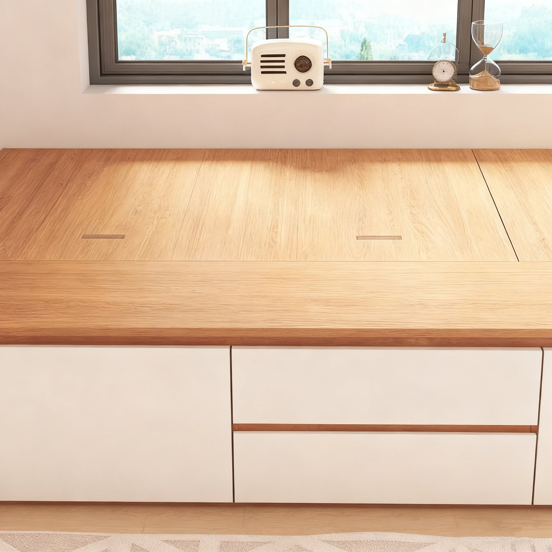 Custom Aluminum Alloy Bed Frame Without Headboard High Box Storage Integrated Wardrobe Bed Manufacturer