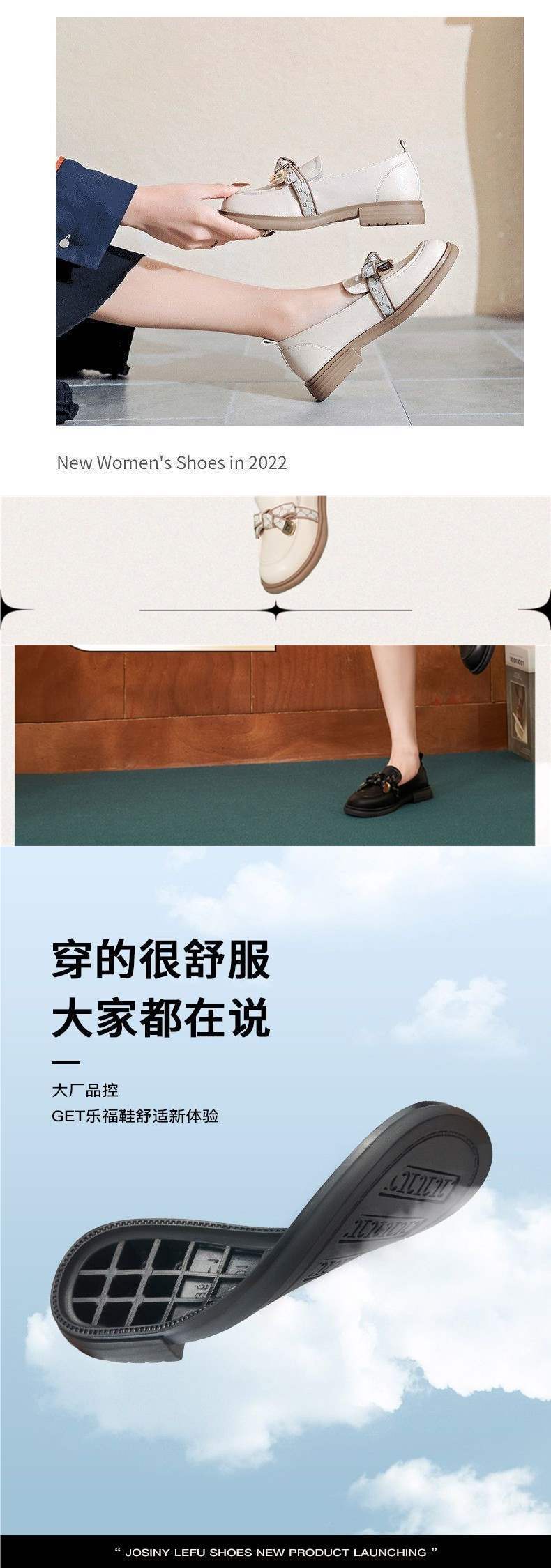 Guirenfang Bowknot British Style Loafers for Women2025New Four Seasons Slip-On Fashion Women's Single Shoes Small Leather Shoes