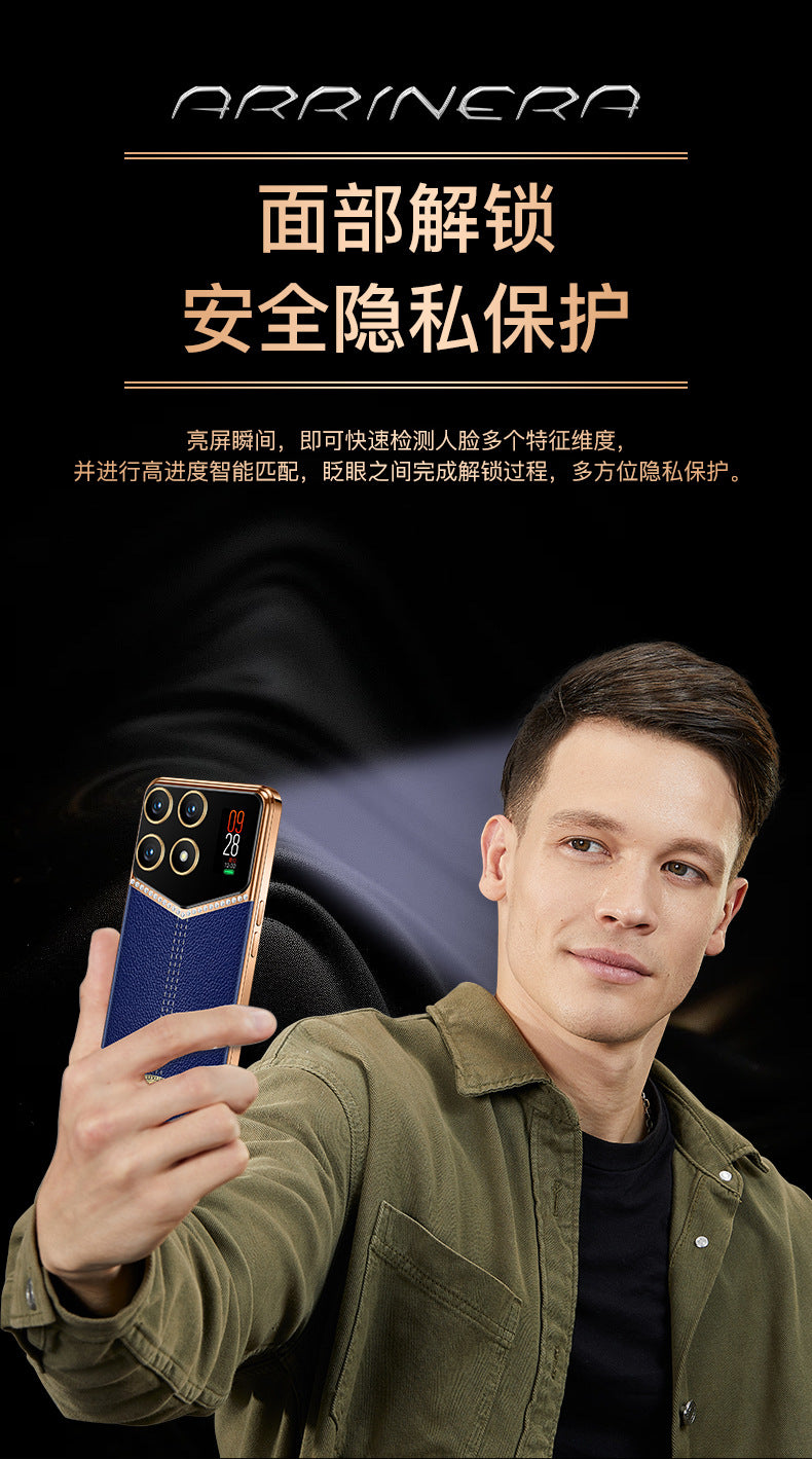 2025New U25Smartphone5G Mobile Phone6.517Inch Water Drop Screen Factory Direct Wholesale