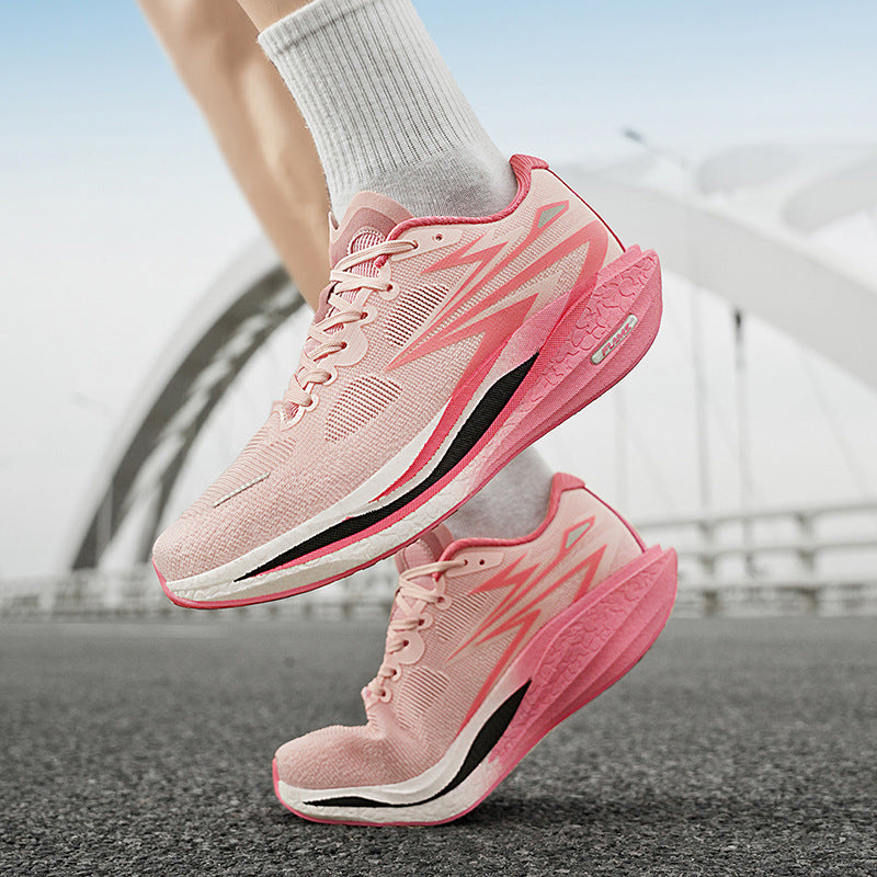 Summer New Style Fei Ran4Jacquard Breathable Comfortable Sports Men's Shoes Fashionable Lightweight Cushioned Wear-resistant Youth Running Shoes