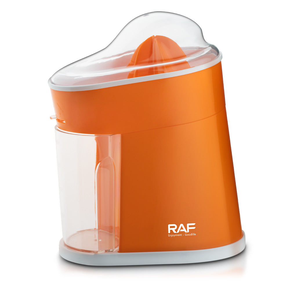 RAF EU Standard Electric Fresh Orange Juicer Household Automatic Lemon Orange Juice Machine Small Portable400ml