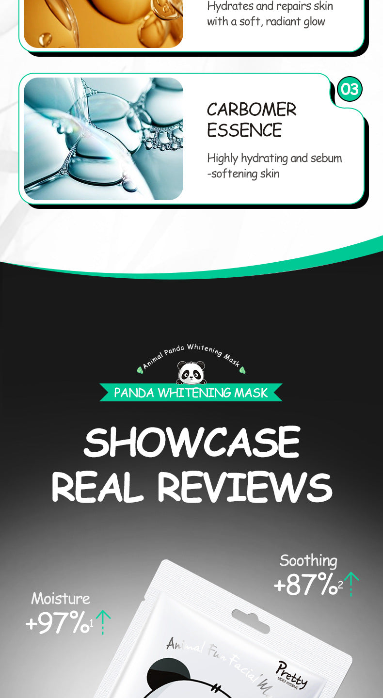 Full English Animal Pattern Mask25g SADOER Hydrating and Moisturizing Skin Care Tablets for  Wholesale