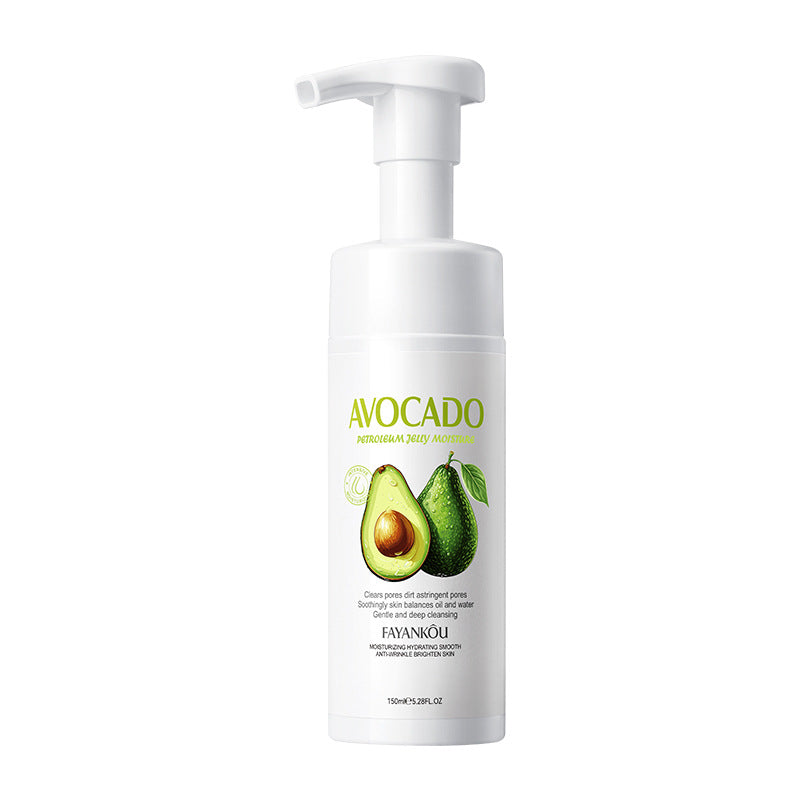 Cross-Border Avocado Skincare Series150ml Moisturizing Anti-Oxidation Cleansing Face Wash Export Manufacturer Wholesale