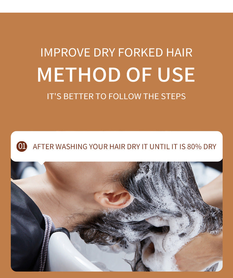 Ginger Hair Mask SADOER Improve Frizz, Soften and Smooth, Portable Strip Pack, Cross-Border Foreign Trade Wholesale