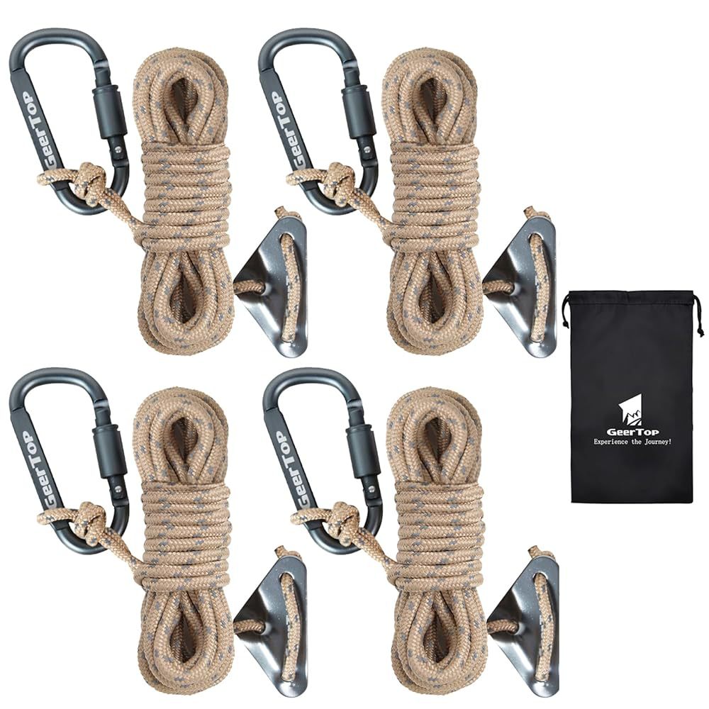 Outdoor Tent Canopy Rope Buckle Pull Rope Accessories Aluminum Alloy Triangle Wind Rope Buckle Mountaineering Adjustment Buckle Camping Accessories