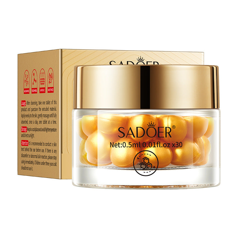 Anti-Wrinkle Pills Anti-Wrinkle Essence Oil SADOER Firming, Moisturizing and Rejuvenating Essence Cross-Border Foreign Trade Wholesale