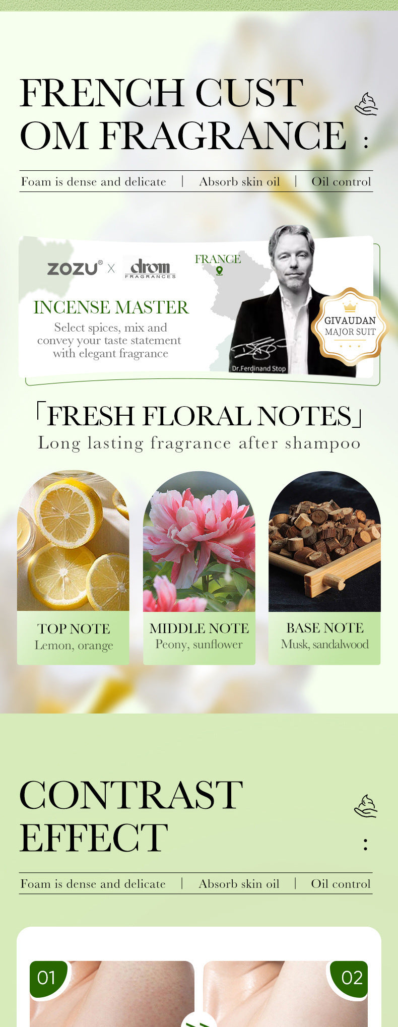 Bamboo Charcoal Soap100g ZOZU Cleansing, bathing, moisturizing essential oil soap  foreign trade wholesale