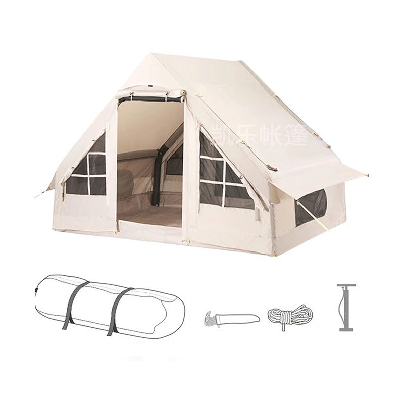 Outdoor portable camping inflatable tent Thickened Rainproof Fully Automatic No-Setup Tent Cabin