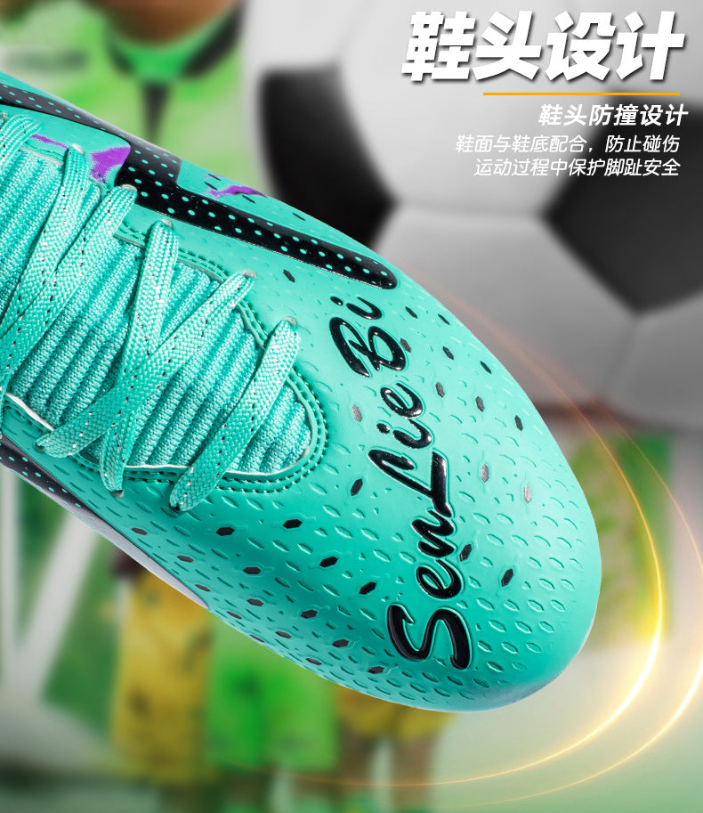 Men's Soccer Shoes Children's Cleats tf Professional training shoes for adult students, wholesale soccer shoes