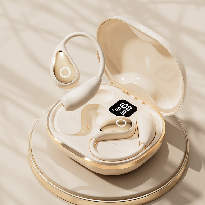 New M95Creative Electroplating OWS Bluetooth earphones non-in-ear over-ear high appearance value long battery life wireless earphones