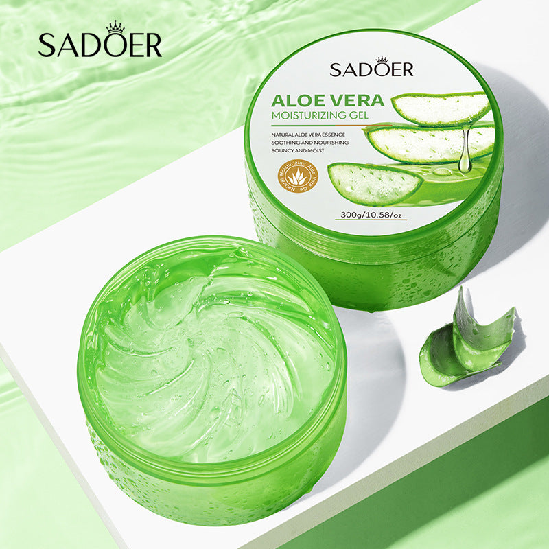 Aloe Vera Gel300g Vitamin C Aloe Vera Gel Moisturizing and Hydrating Wholesale from Foreign Trade Manufacturer