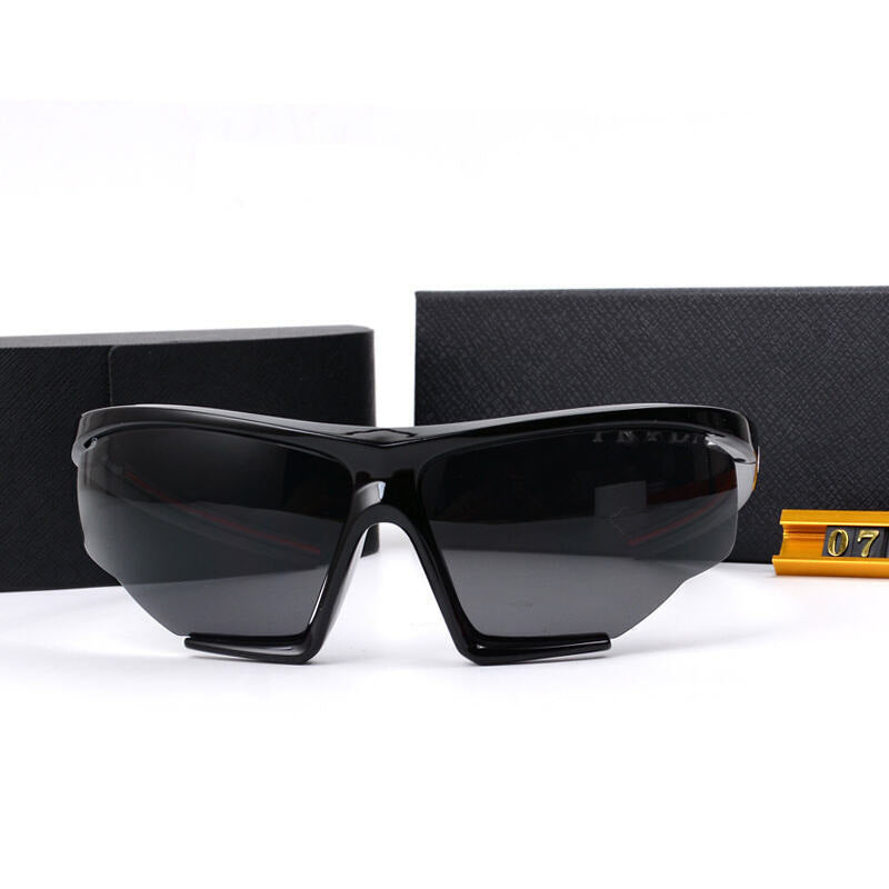 New p Home Sports Sunglasses European and American Internet Celebrity Driving UV Protection Cycling Windproof Goggles High-end Sunglasses
