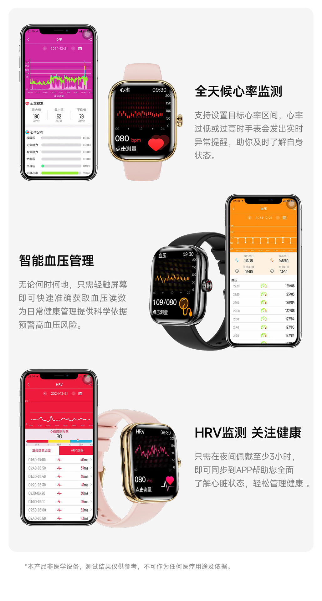 G46Women's Smart Watch Blood Pressure Blood Sugar Blood Oxygen Detection NFC Alipay Bluetooth Call Smart Bracelet