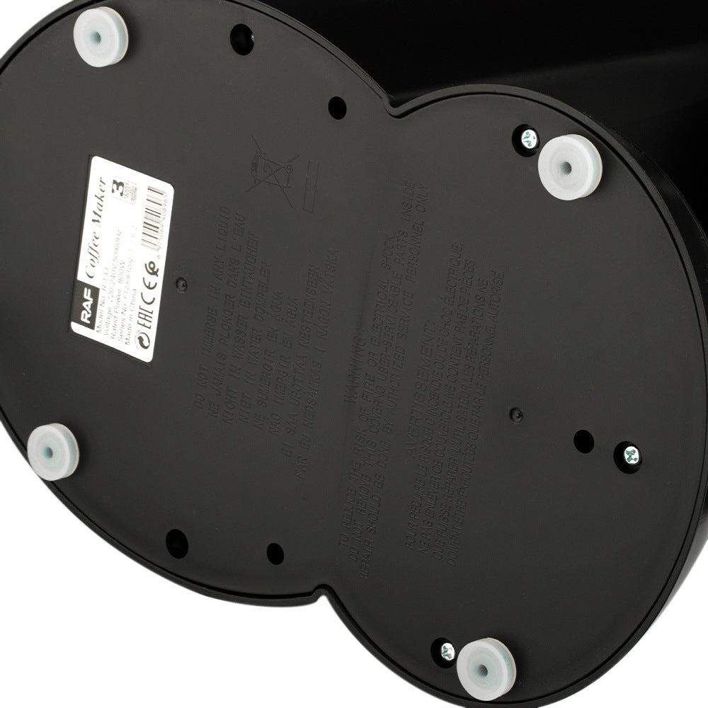 RAF European Standard Italian Coffee Machine for Home Use, Small Semi-Automatic High-Pressure Steam Milk Frother for Office