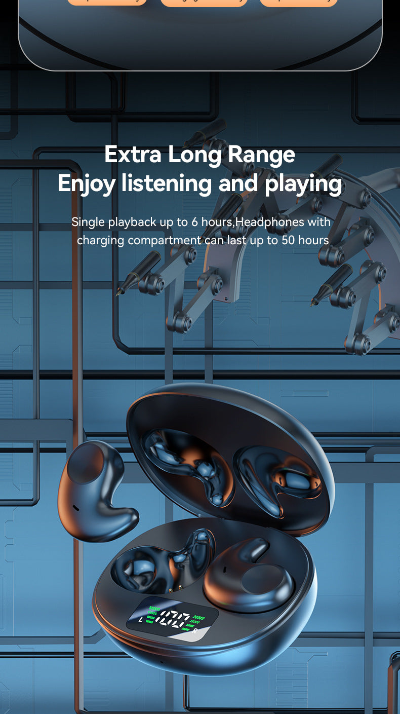 Popular M52Sleep-Specific Side-Sleep Bluetooth Earphones TWS Wireless Mini High-Looking Wireless Bluetooth Headphones