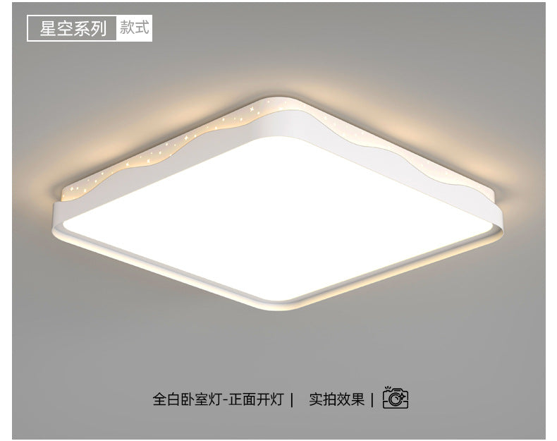 New Nordic Style Living Room Lamp for Home Use, Elegant led Ceiling Lamp Iron Art Room Lamp Creative Simple Bedroom Lamp Round Shape