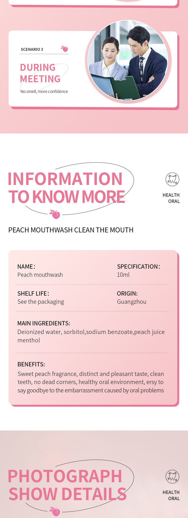 Cross-border Lemon Mouthwash Strips Oral Care Disposable Portable Cleaning Export Manufacturer Wholesale