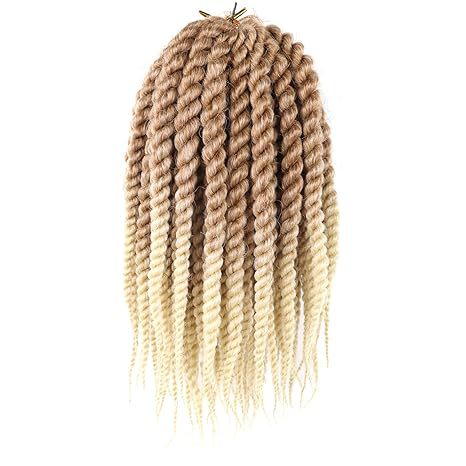 Medium Coarse12Hand-twisted Two-strand Braid SenegaleseTwistHair Synthetic Crochet Wig Voluminous Wig