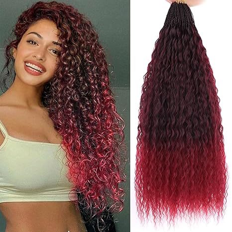 Cross-border European and American Wigs Two-strand Braids Brazilian Small Braids Micro Brazilian Kinky Curly