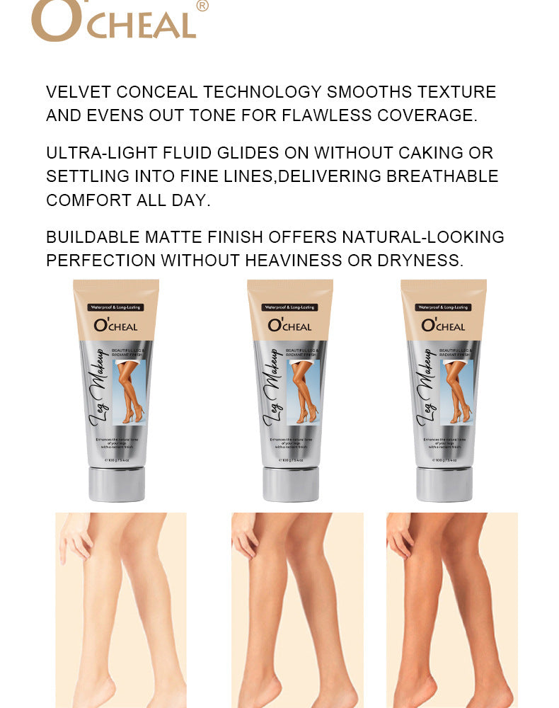 tk Leg Beauty Cream Concealer Moisturizing Cream100g Nude Feel Stockings Leg Body Concealer Stage Makeup Special Foundation Cream