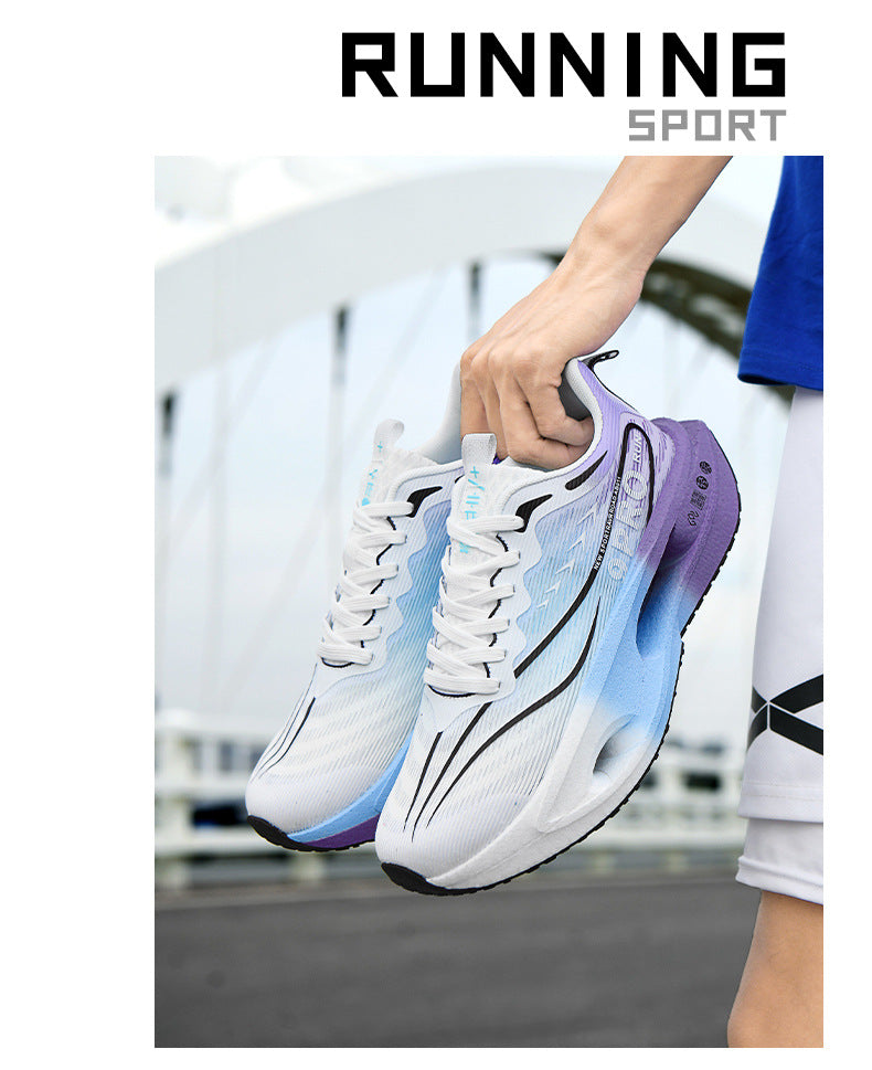 Summer Red Rabbit9PRO New Popcorn Carbon Plate Hollow Running Shoes Breathable Jacquard Comfortable Casual Sports Shoes