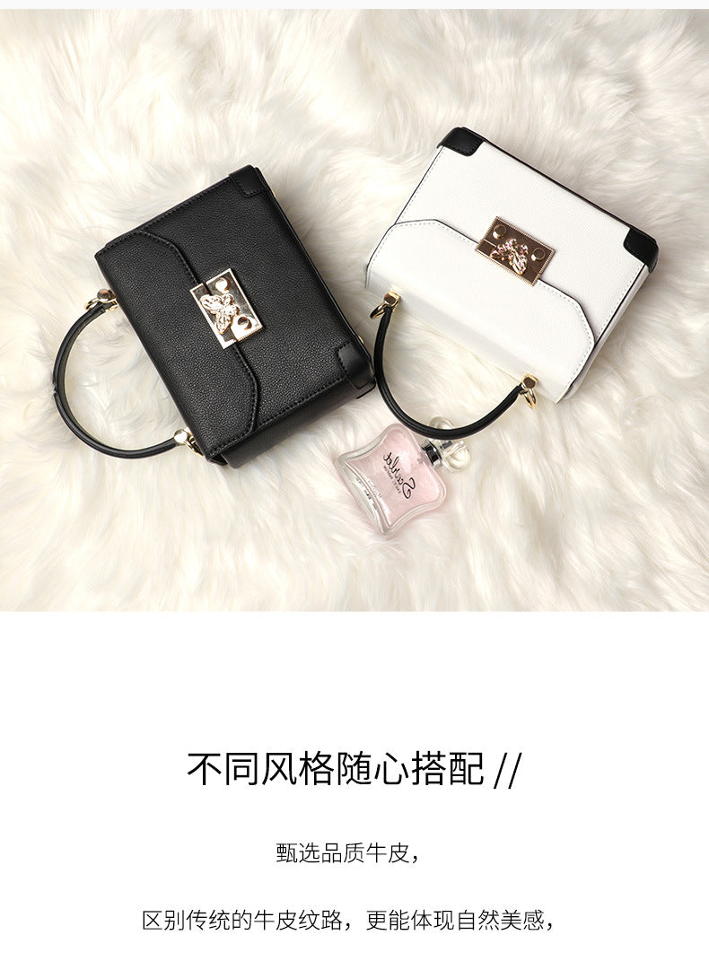 2024New Women's Small Square Bag Fashion Simple Shoulder Crossbody Bag Chain Bag Direct from Manufacturer