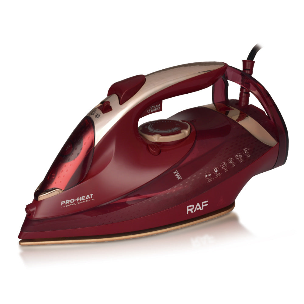 RAF EU Standard Household Powerful Steam Fast Wrinkle Removal Dry and Wet Dual-use Electric Iron Ironing Iron
