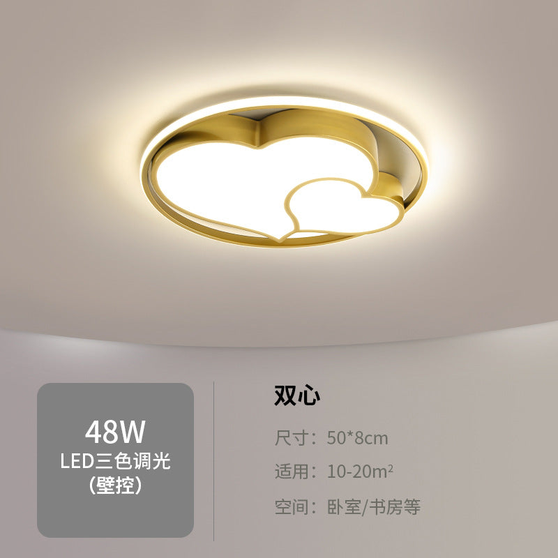 LED Ceiling Light Modern Simple gold Round Dining Room Master Bedroom Cozy Simple Book Children's Room Living Room Light