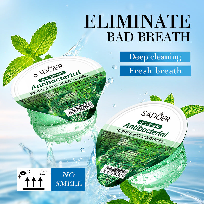 Mint Antibacterial Refreshing Mouthwash13mlSADOER Nude Cleaning Mouthwash Cross-Border Wholesale